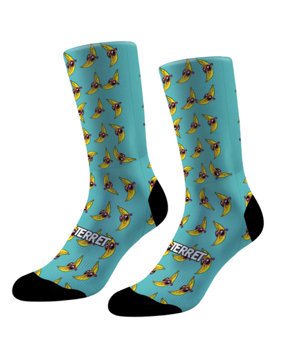 MEDIAS TERRET CON COMPRESIÓN BANANA BLAST UNISEX