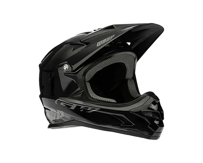 CASCO GW BMX WASP NEGRO PEARLIZED BRILLANTE- UNISEX