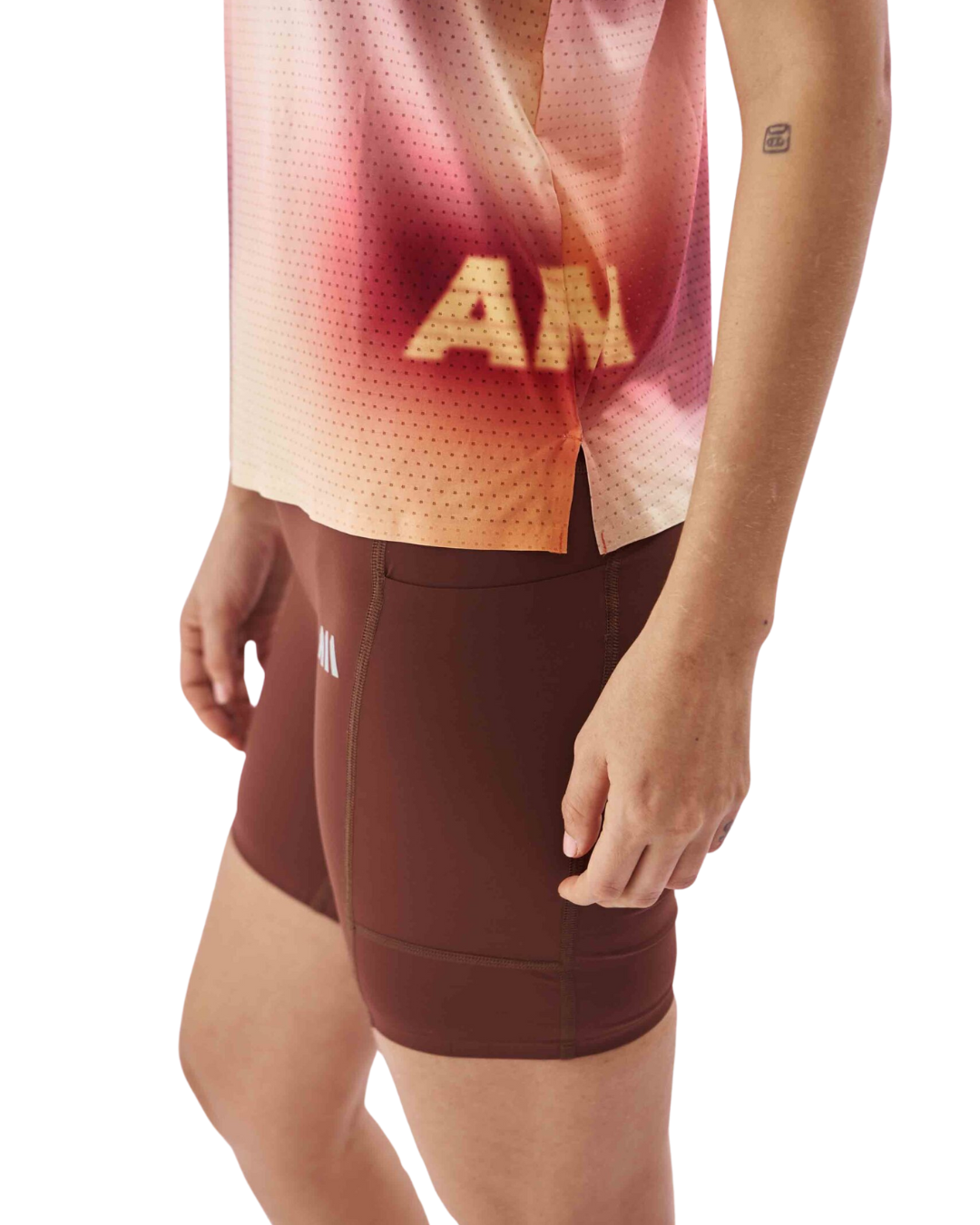 CAMISETA RUNNING ANONYMOUS MANGA SISA SPEED VEST