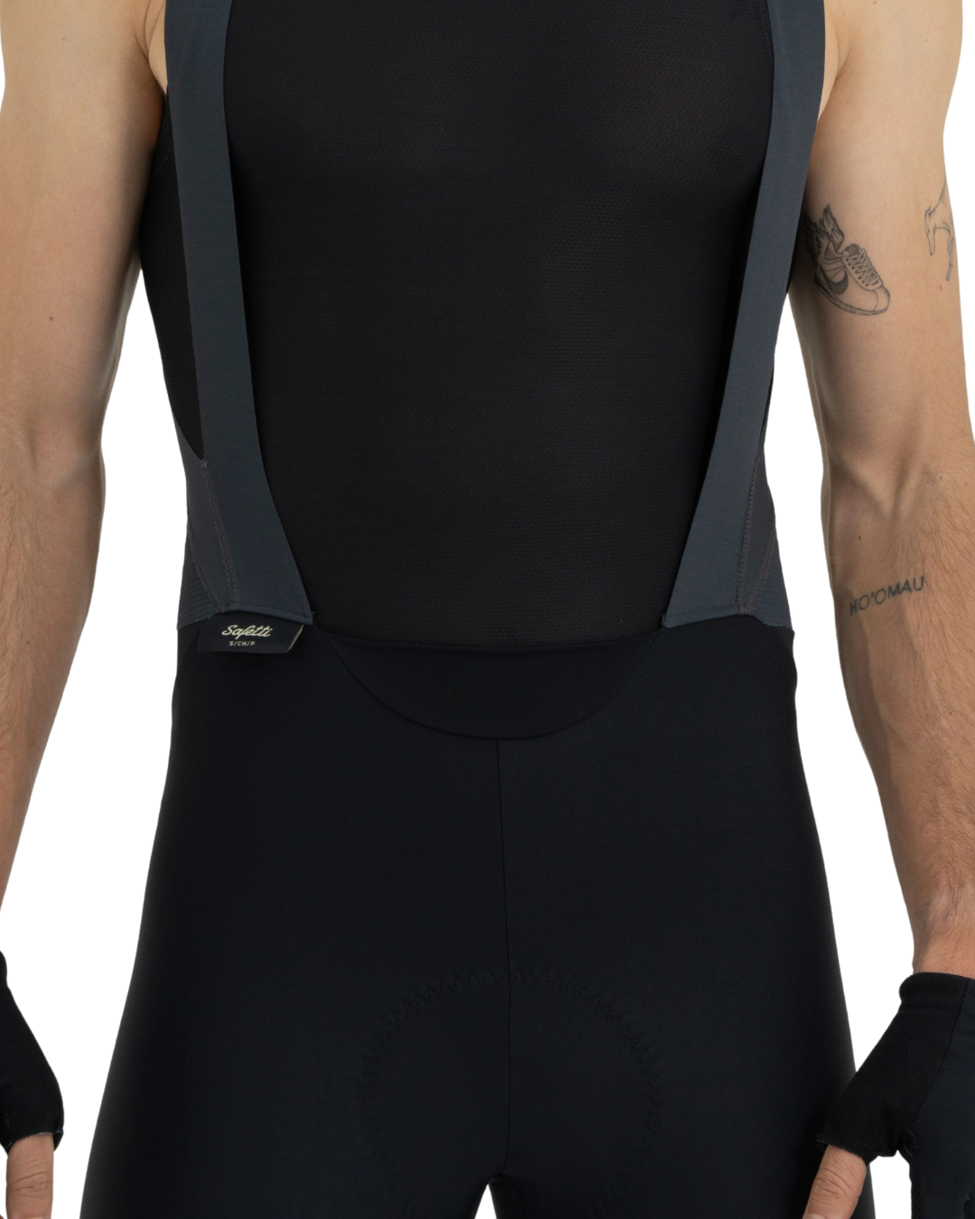 PANTALONETA CON TIRAS SAFETTI TOSCANA NEGRA HOMBRE