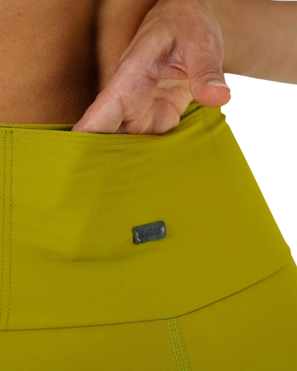 LICRA RUNNING TITÁN CUT SAFETTI LIMA DAMA