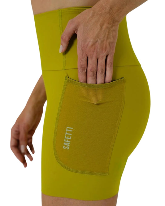 LICRA RUNNING TITÁN CUT SAFETTI LIMA DAMA
