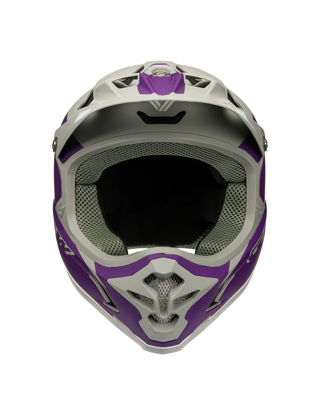 CASCO GW BMX WASP MORADO GRIS DARK- UNISEX