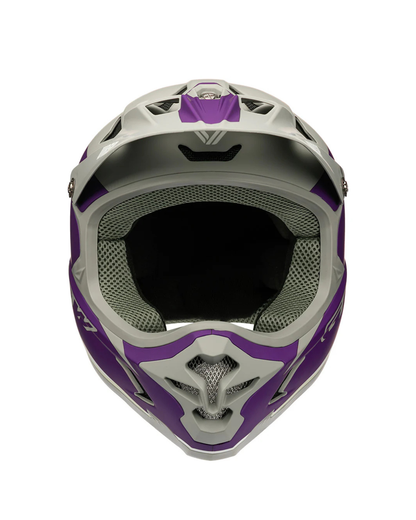 CASCO GW BMX WASP MORADO GRIS DARK- UNISEX