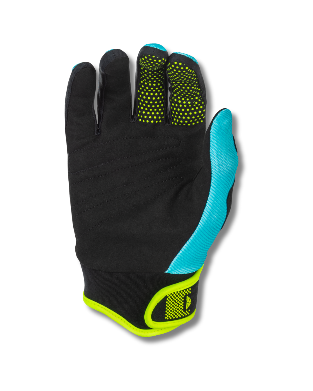 GUANTES BMX KIDS FLY RACING F-16 VERDE AGUA