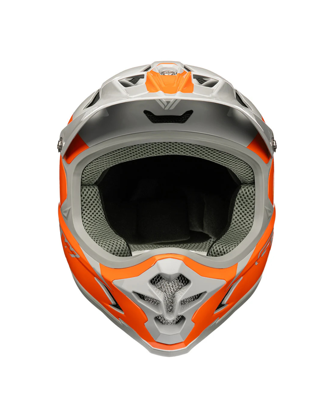 CASCO GW BMX KIDS WASP NARANJA LUST - GRIS DARK UNISEX