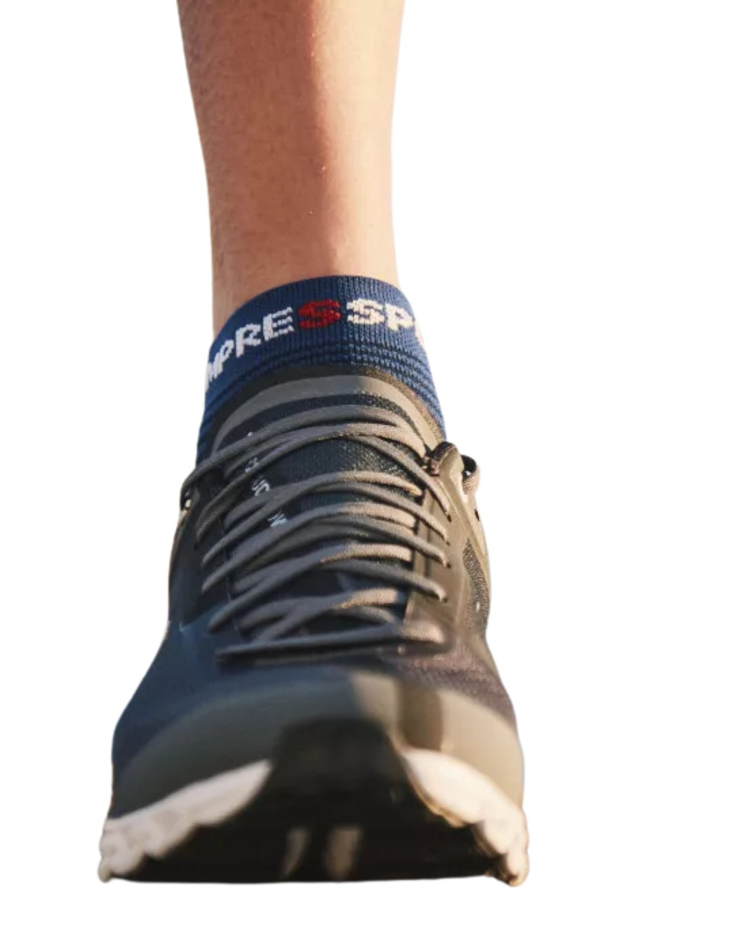 MEDIAS COMPRESSPORT PRO RACING V4.0 RUN LOW – AZUL UNISEX