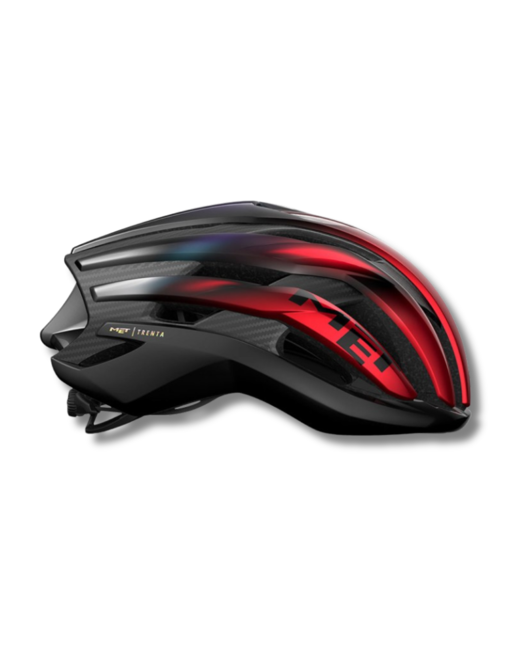 CASCO RUTA MET TRENTA 3K CARBON MIPS RED