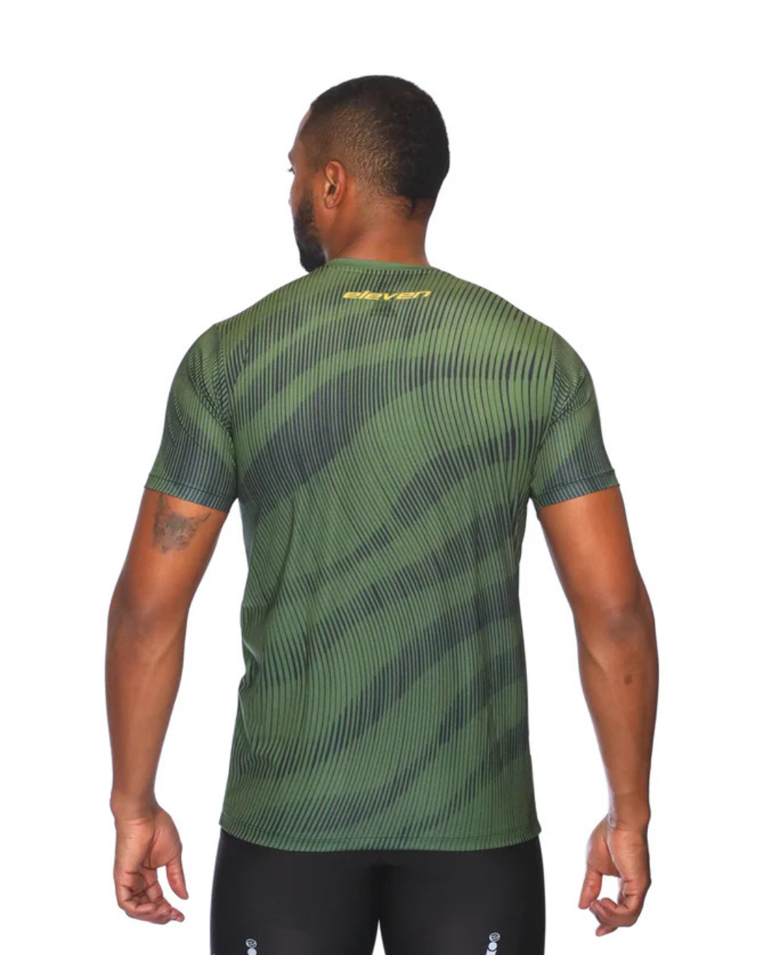 CAMISETA RUNNING ELEVEN VERDE HOMBRE