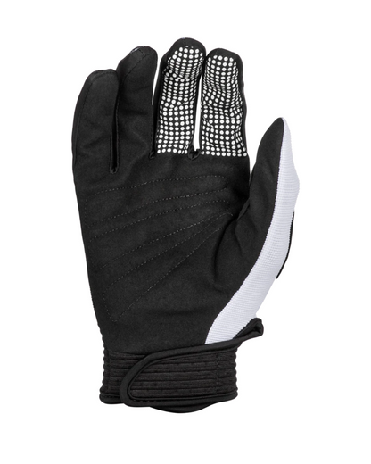 GUANTES BMX KIDS FLY RACING F-16 NEGRO / BLANCO UNISEX