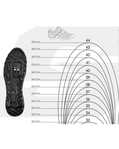 ZAPATILLAS SIO GRAVEL/MTB RTX 2.0 NEGRAS