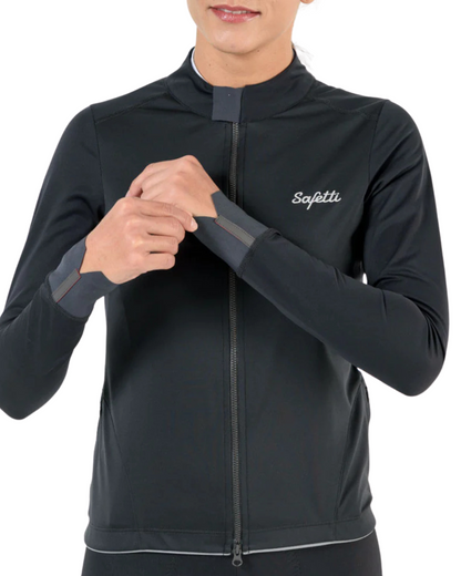 CHAQUETA SAFETTI ALPES TERMICA NEGRA MUJER
