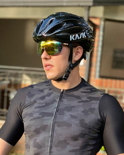 CASCO RUTA KASK RÁPIDO NEGRO