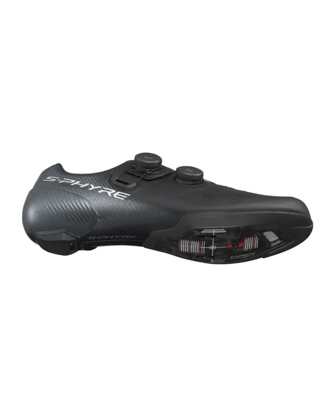 ZAPATILLAS RUTA SHIMANO RC9 S-PHYRE NEGRO