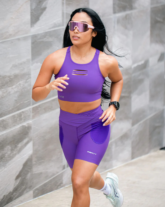 LICRA RUNNING KAFITT MORADA DAMA