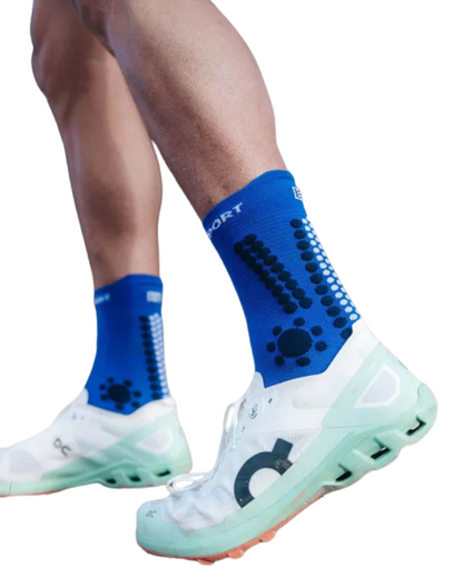 MEDIAS COMPRESSPORT PRO RACING V4.0 TRAIL - AZUL / NEGRO UNISEX