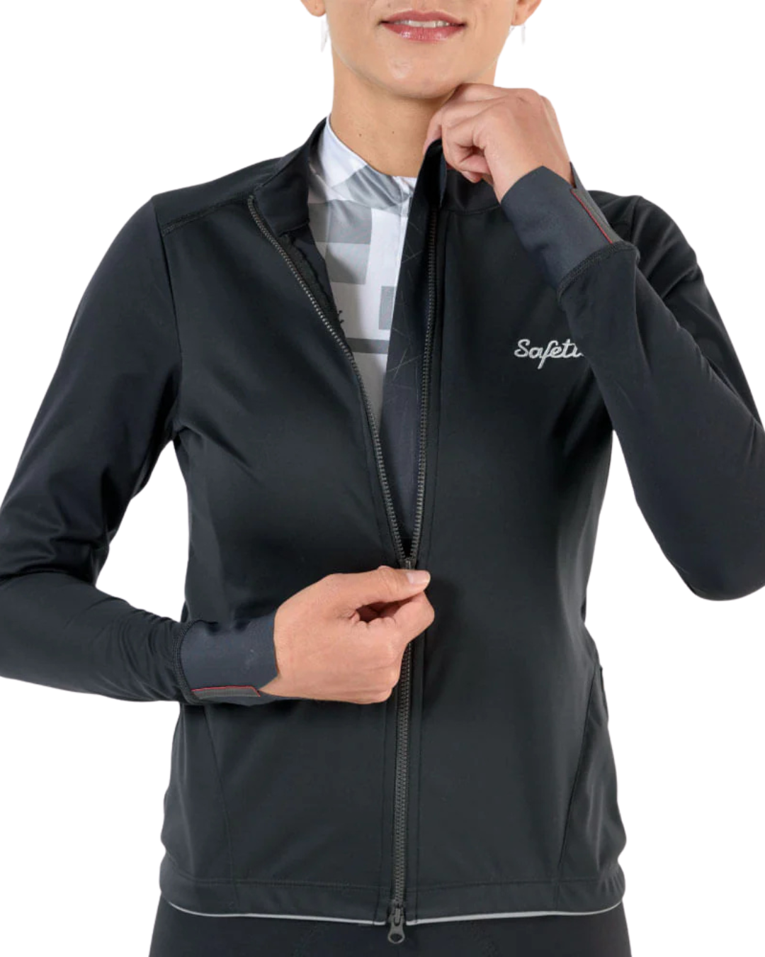 CHAQUETA SAFETTI ALPES TERMICA NEGRA MUJER