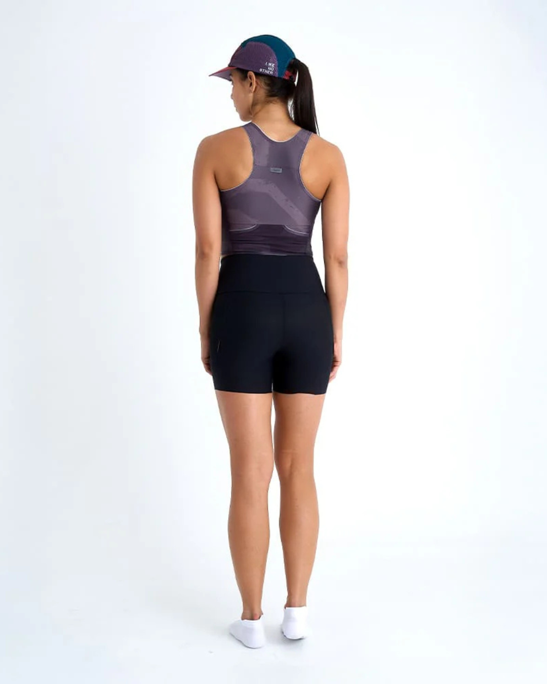 LICRA CORTA RUNNING TITÁN SAFETTI NEGRO DAMA