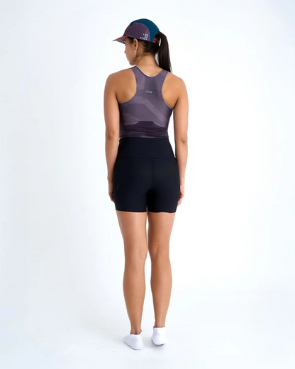 LICRA CORTA RUNNING TITÁN SAFETTI NEGRO DAMA