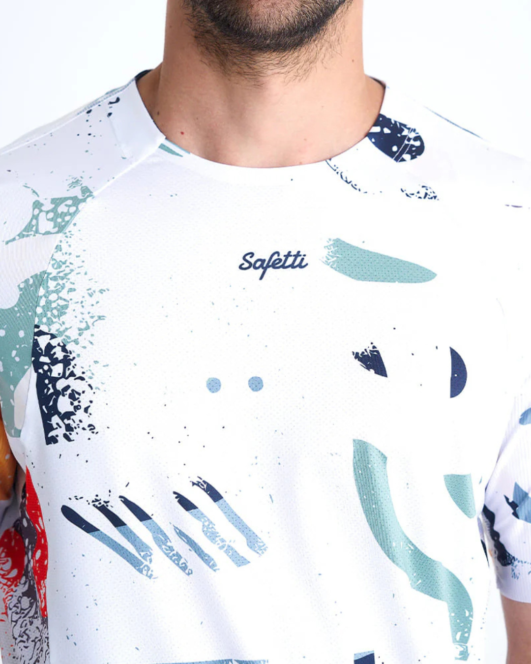 CAMISETA RUNNING/PÁDEL SAFETTI ROOTED ESTAMPADO HOMBRE