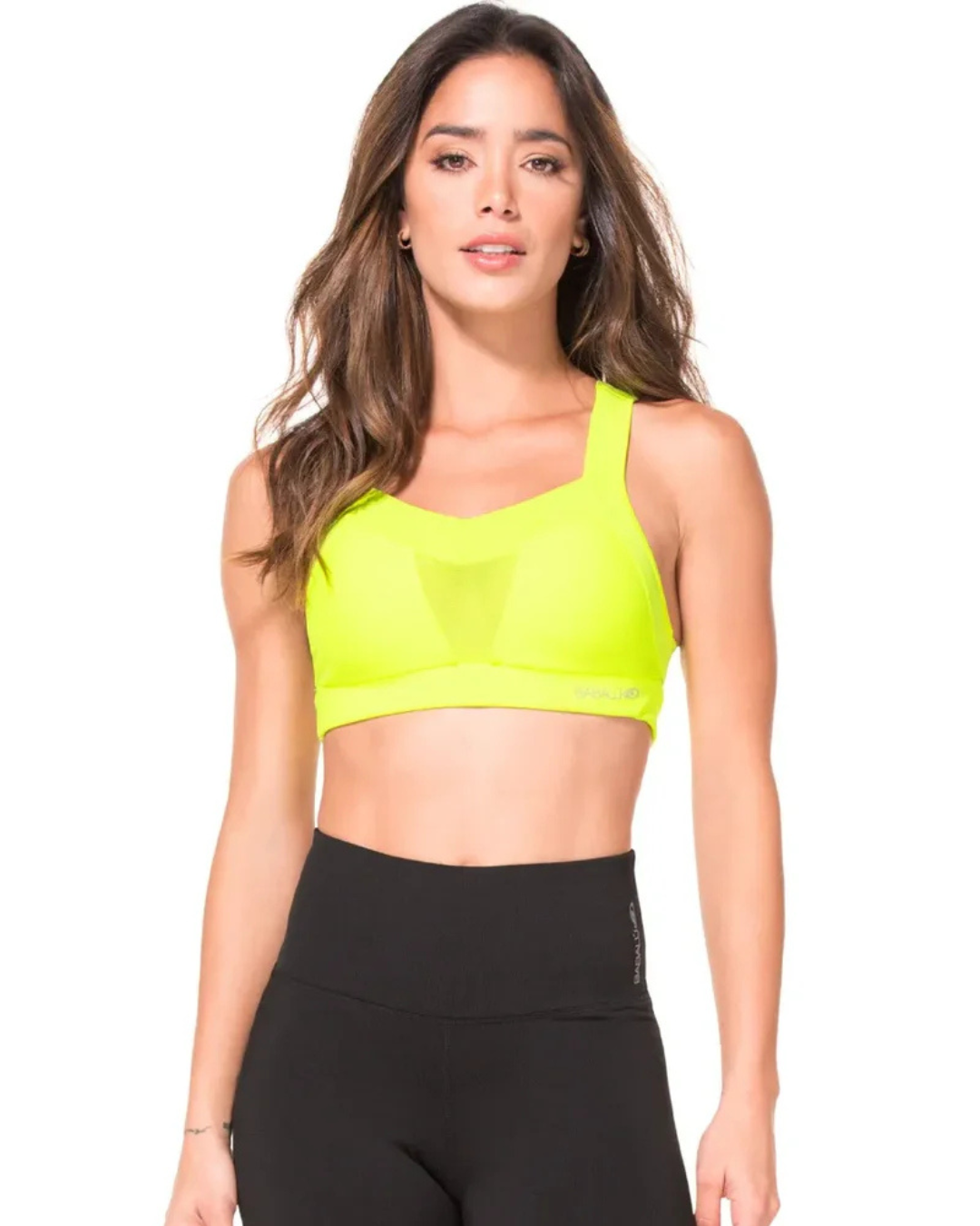 TOP RUNNING BABALÚ SUPLEX AMARILLO NEON DAMA