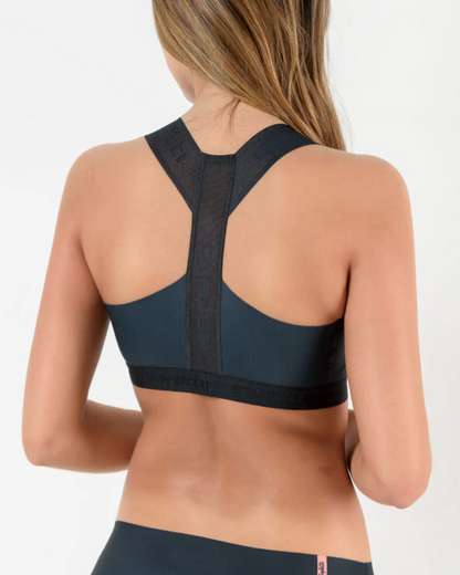 TOP SAFETTI NEGRO DAMA