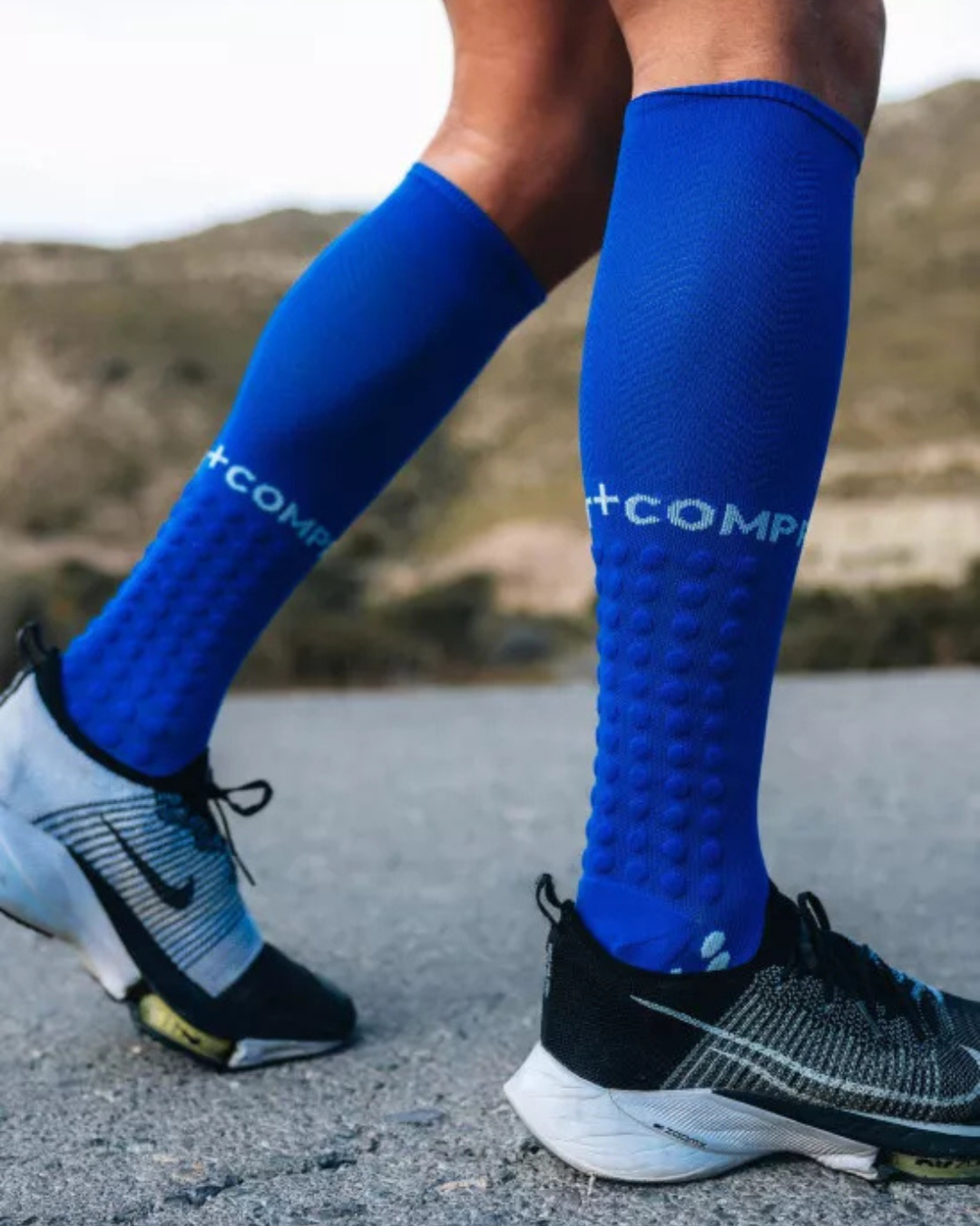 MEDIAS COMPRESSPORT FULL RUN - AZUL UNISEX