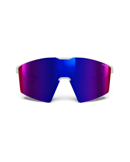 GAFAS JULBO EDGE GROUPAMA-FDJ BLANCO AZUL CON LENTE ESPEJADA SPECTRON HD 3 AZUL
