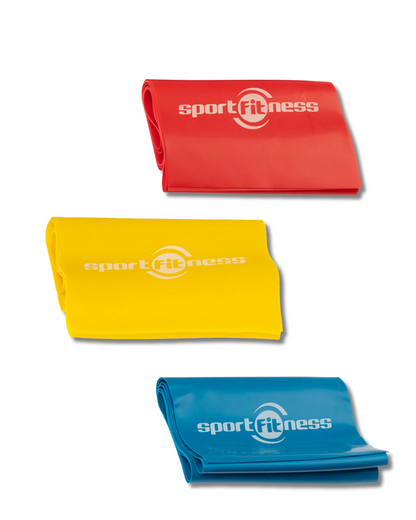 BANDA SPORT FITNESS ELÁSTICA DE LÁTEX EN COLORES