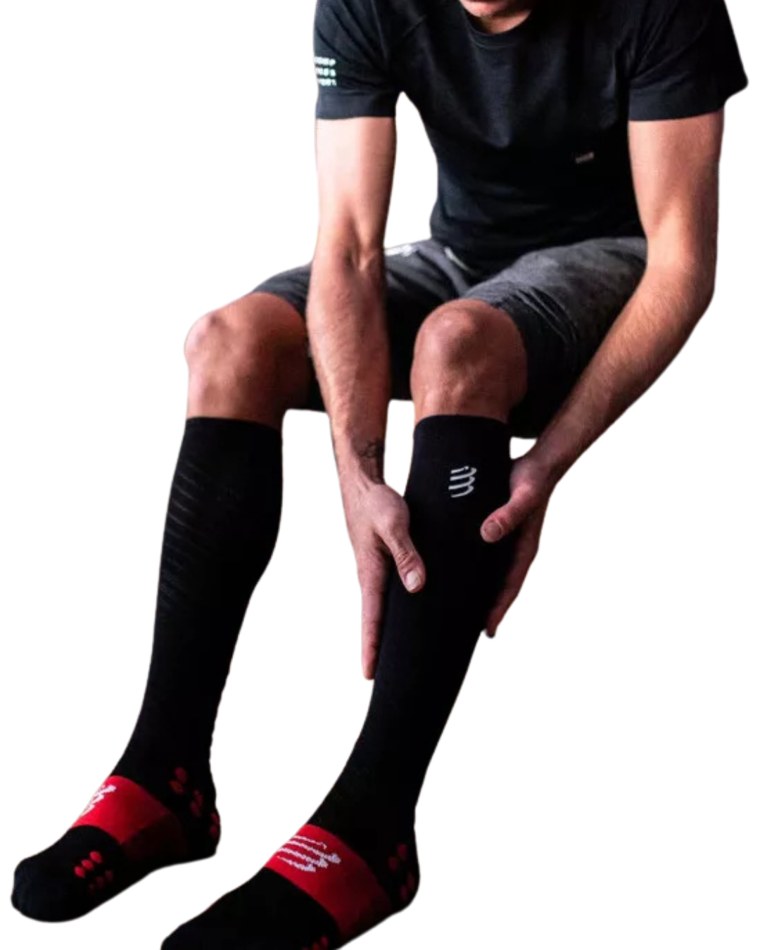 MEDIAS COMPRESSPORT DE RECUPERACIÓN - NEGRAS UNISEX