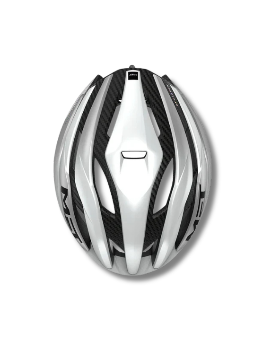 CASCO RUTA MET TRENTA 3K CARBON MIPS BLANCO SILVER