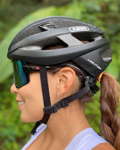 CASCO RUTA ABUS VIANTOR NEGRO