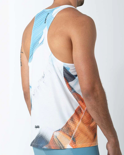 CAMISETA RUNNING SAFETTI COOLMOTION MONTAGNA MANGA SISA HOMBRE