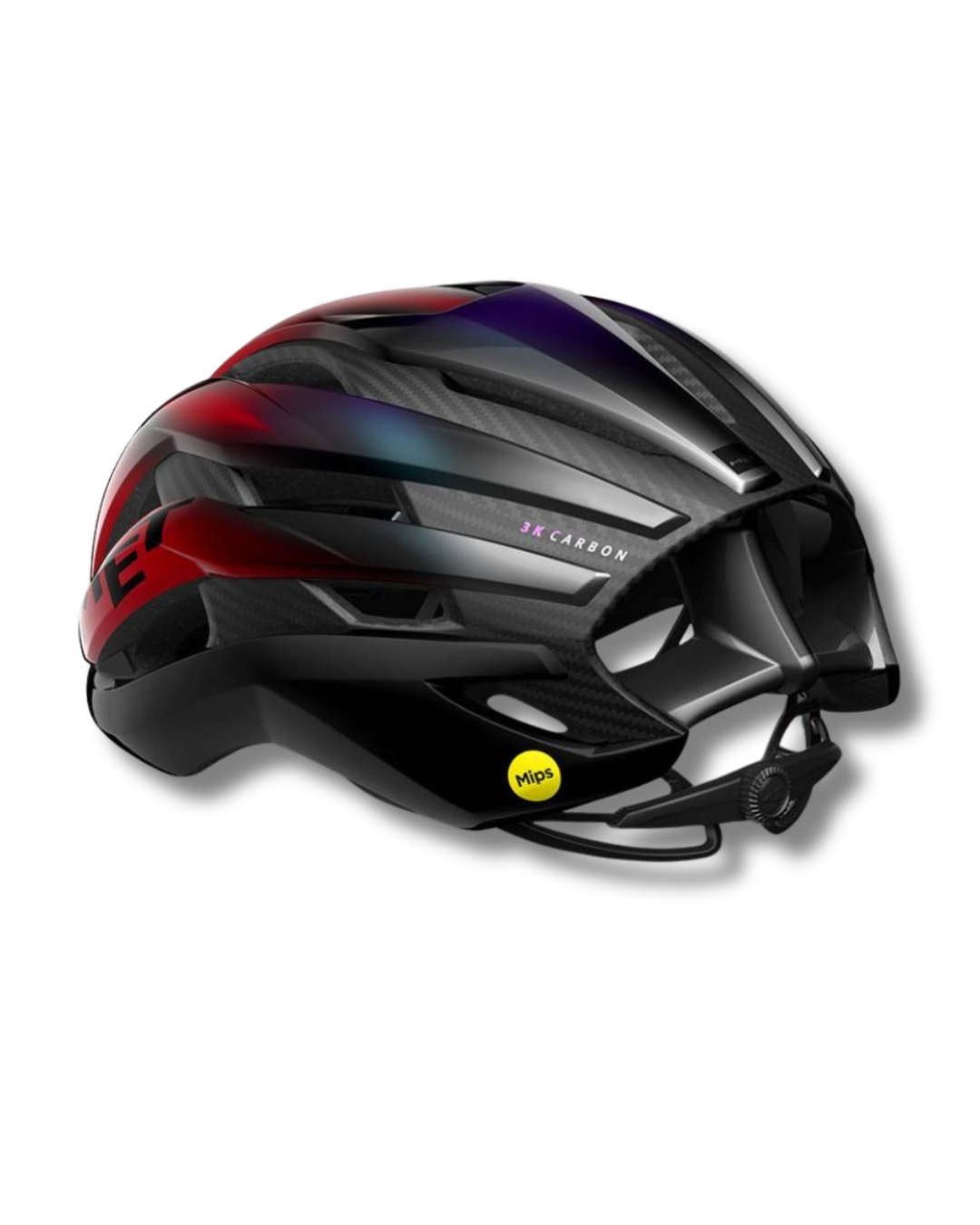 CASCO RUTA MET TRENTA 3K CARBON MIPS RED