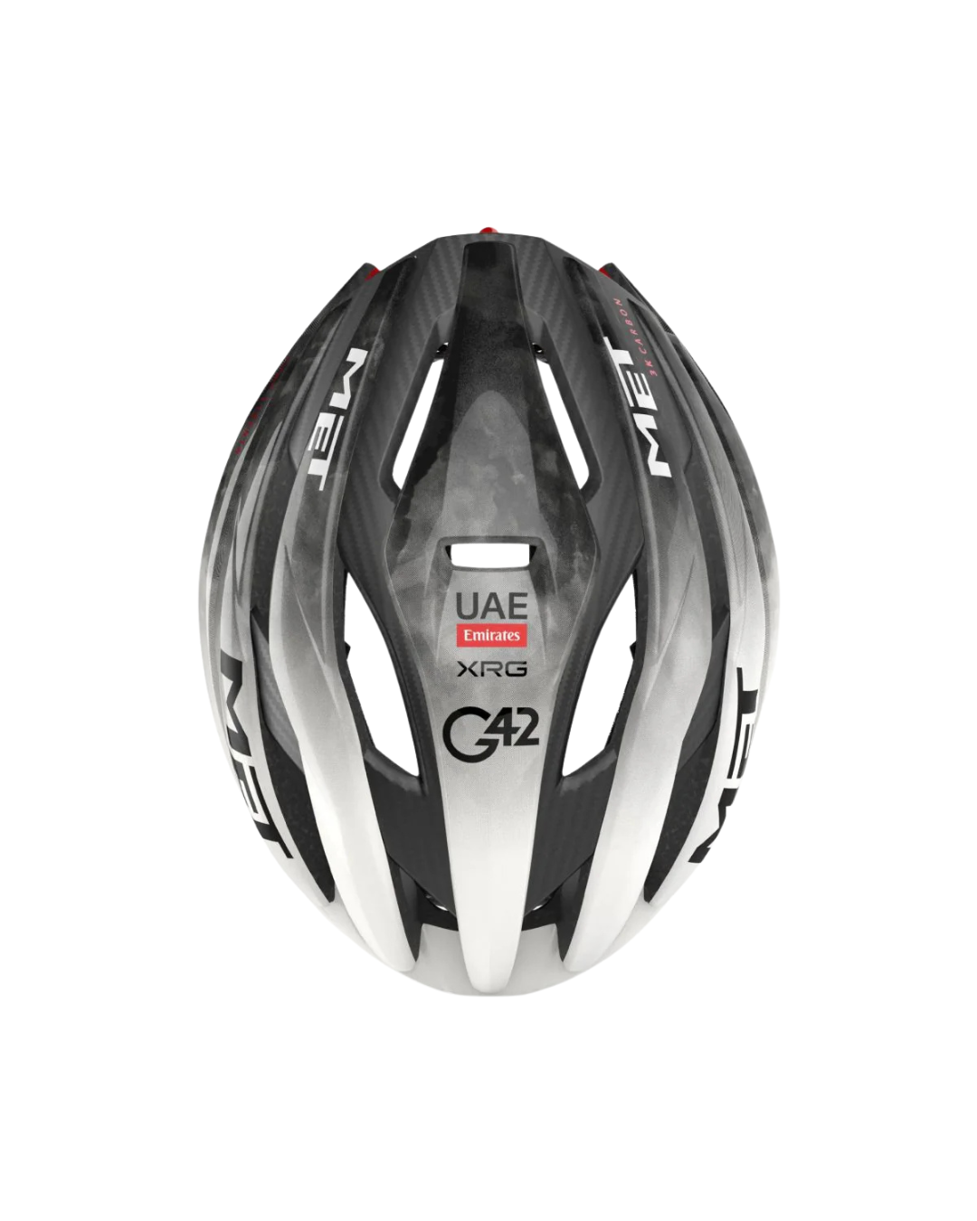 CASCO MET TRENTA 3K CARBON MIPS UAE EDITION BLANCO/NEGRO