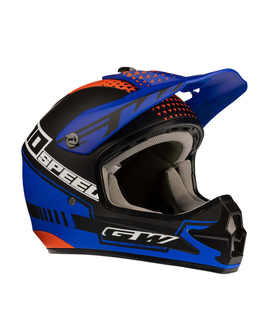 CASCO GW BMX FULLFACE  SPEED 1110 AZUL- UNISEX
