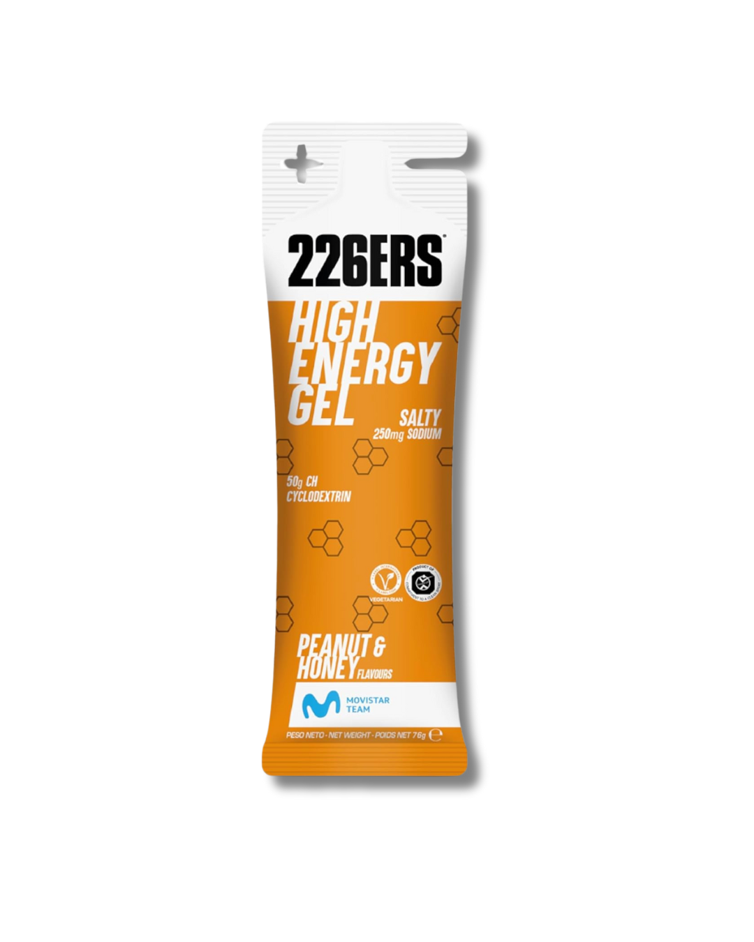 GEL 226ERS ENERGÉTICO CON CICLODEXTRINA CACAHUETE SALADO Y MIEL