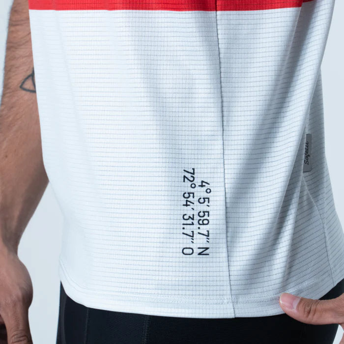 CAMISETA RUNNING SAFETTI RETRO COLOMBIA HOMBRE