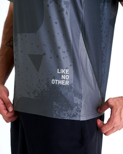 CAMISETA RUNNING/PÁDEL SAFETTI BLUEBERRY COLOMBIA HOMBRE