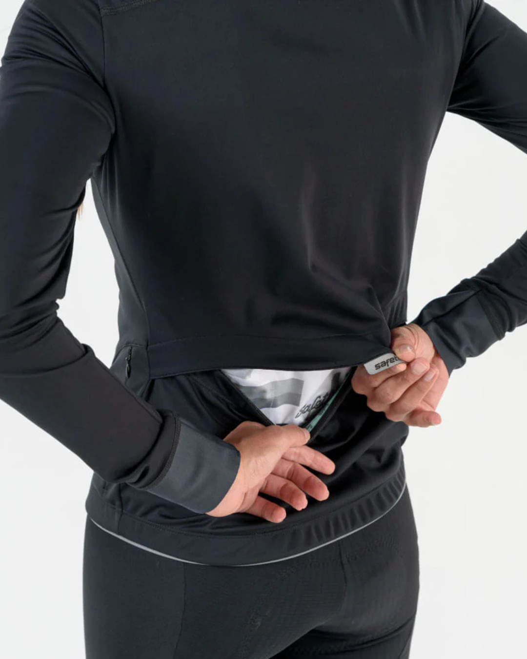 CHAQUETA SAFETTI ALPES TERMICA NEGRA MUJER