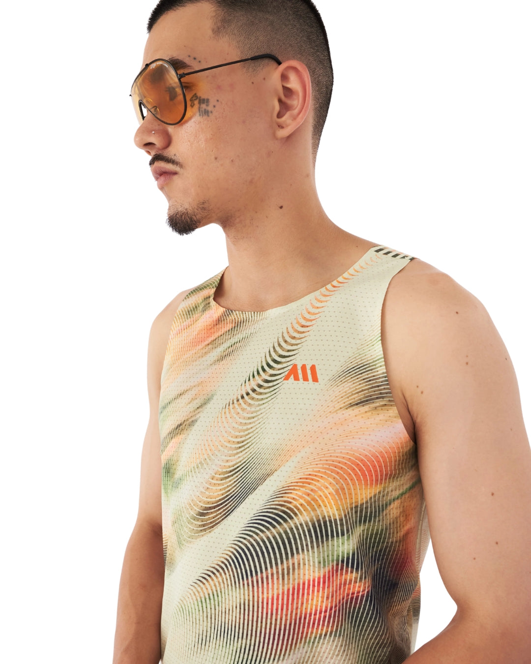 CAMISETA RUNNING ANONYMOUS SPEED VEST FLORA MANGA SISA HOMBRE