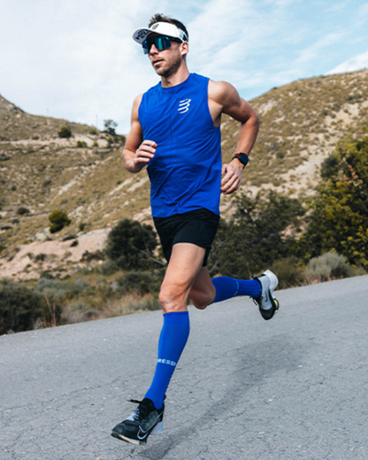 MEDIAS COMPRESSPORT FULL RUN - AZUL UNISEX