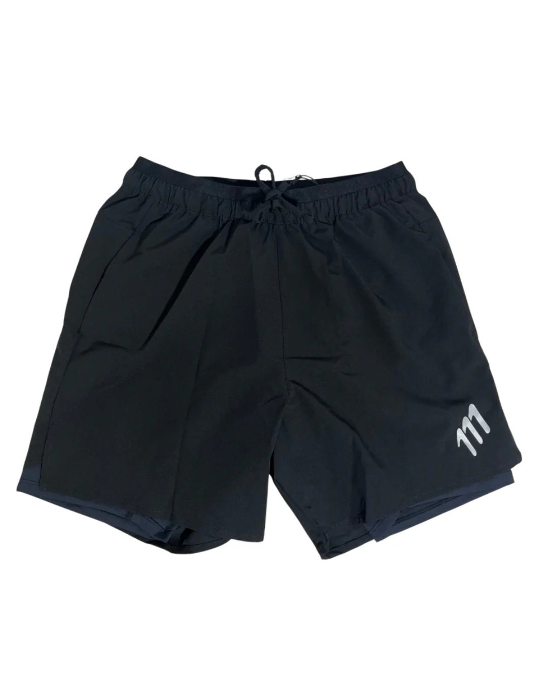 PANTALONETA RUNNING 111 NEGRA HOMBRE