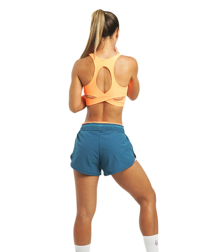 TOP RUNNING NO RULES GLOW FIT NARANJA