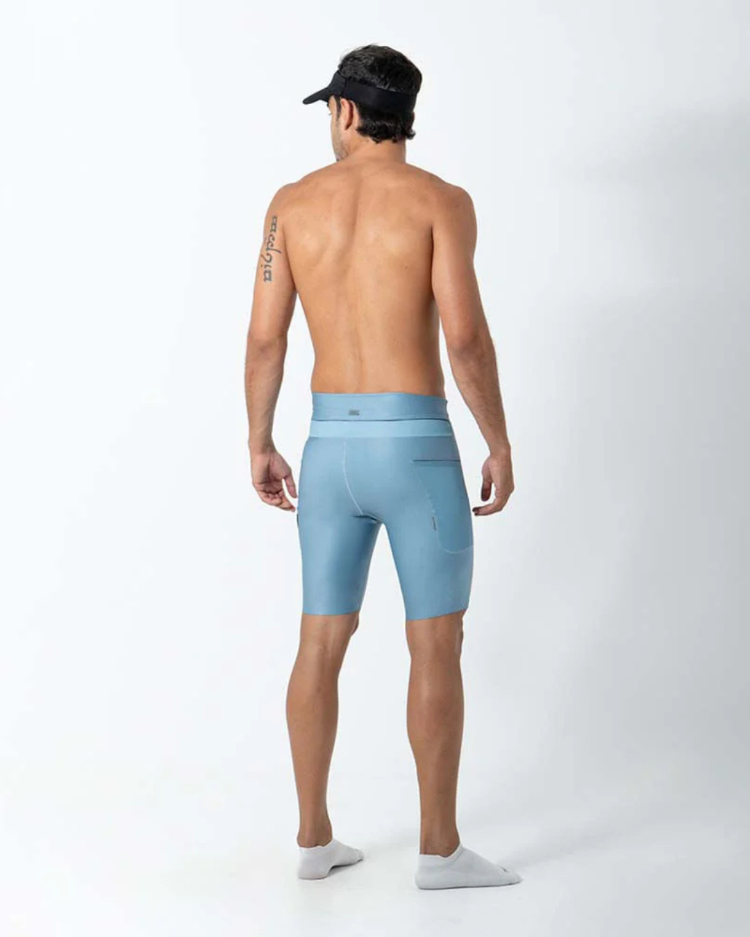 LICRA RUNNING SAFETTI TITÁN 2.0 AZUL POLVO HOMBRE