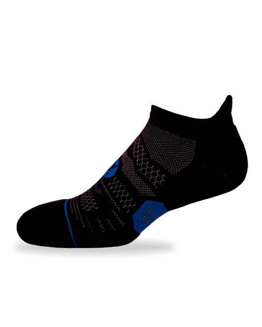 MEDIAS XPEDITION TALONERA I MARATON NEGRA – AZUL REY UNISEX
