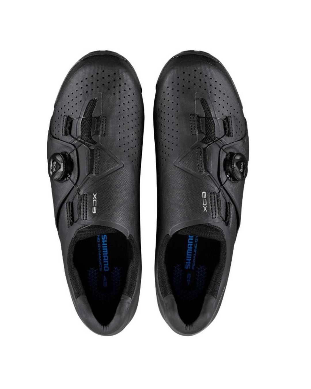 ZAPATILLAS MTB SHIMANO XC3 NEGRAS