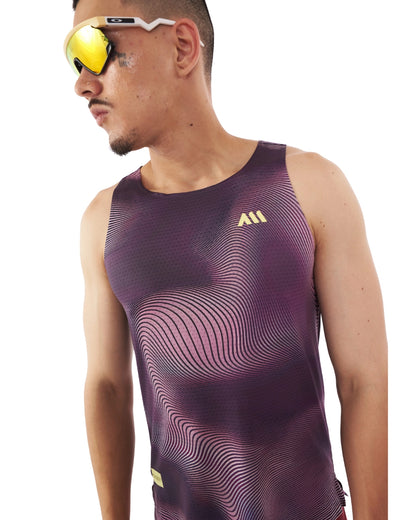 CAMISETA RUNNING ANONYMOUS SPEED VEST RUSH MANGA SISA HOMBRE