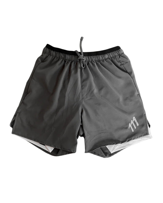PANTALONETA RUNNING 111 GRIS HOMBRE
