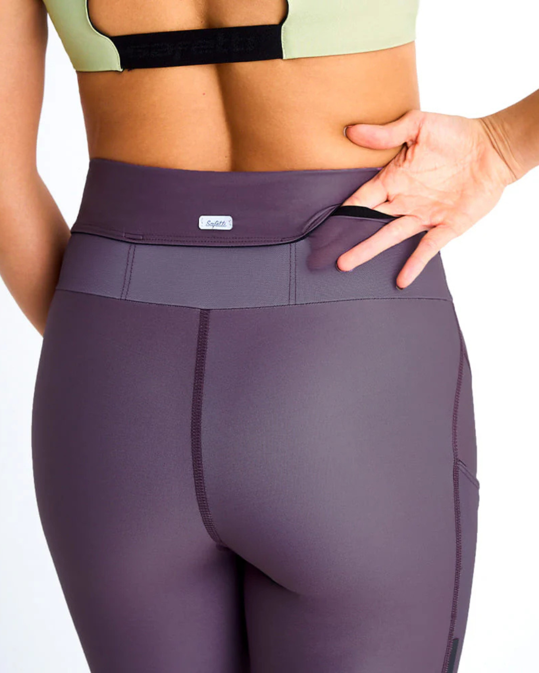 LICRA RUNNING TITÁN SAFETTI MALVA DAMA